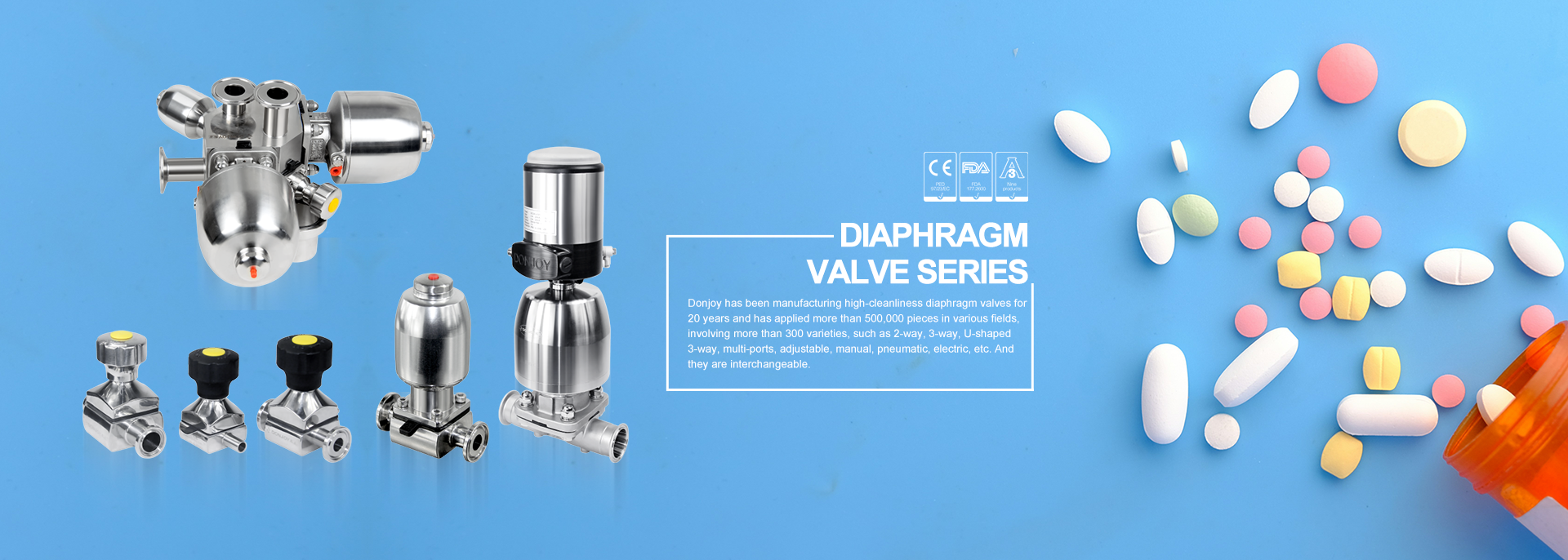 Kwaliteit Sanitaire Diafragmaklep fabriek