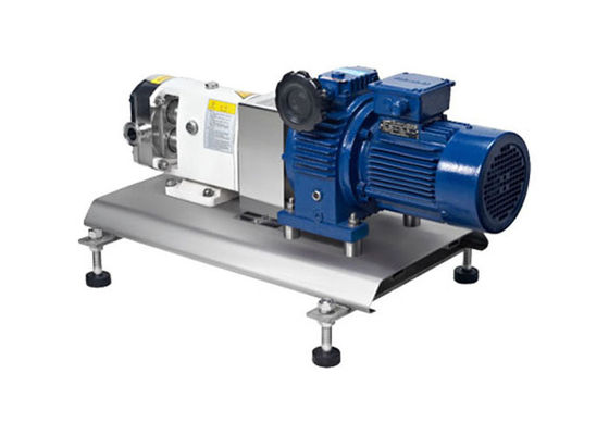 316L Horizontal TUL Lobe High Purity Pumps with Explosion proof Motor Clamp End Connection