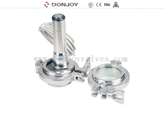 Clamp Union Sight Glass Sanitary Sight Glass Mirror Polished Clamp Union Light
