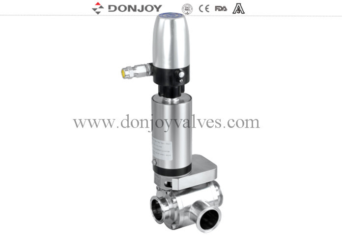 DONJOY Sanitaire 3-weg L-type vlinderkleppen met ILTOP21A31