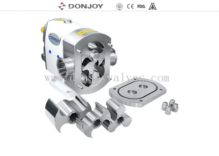 Donjoy TUL-25 horizontale rotorlobpomp met vlinderrotors en signaaldichtheid