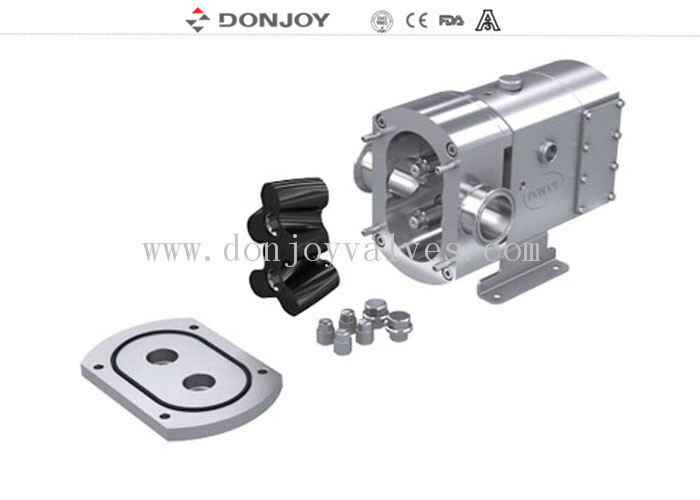 Donjoy STUL/R -25 Bare shaft Rotary lobe pomp met 1,5