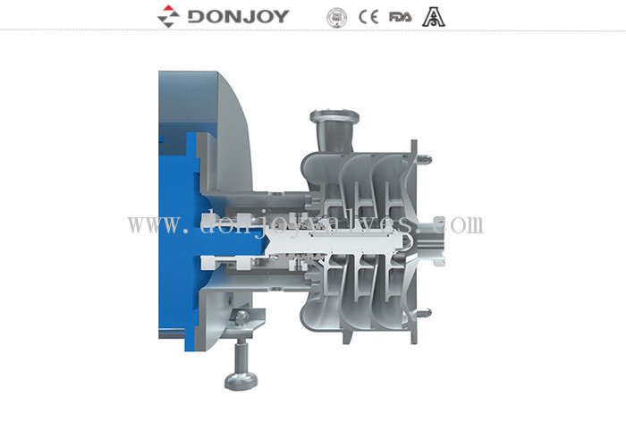 SS316L Multi Stage Open Impeller Centrifugal Pump Met 100 Meter hoofd