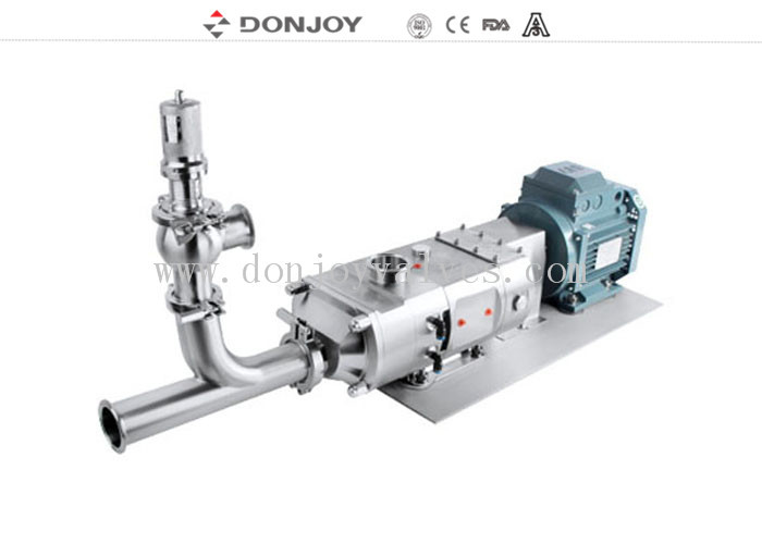 DONJOY-het gas vloeibaar vast lichaam dat van de voedselrang dubbele sanitaire multifunctionele tweeling de schroefpomp mengt van schroefpompen