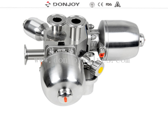 Donjoy multiport Sanitaire diafragma klep voor de farmaceutische industrie met SS316L