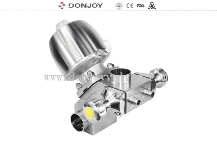 Donjoy multiport Sanitaire diafragma klep voor de farmaceutische industrie met SS316L