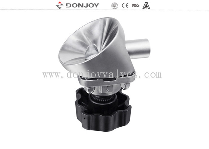 2 inch las 316l pneumatische tank bodem sanitaire diafragma klep met kunststof actuator