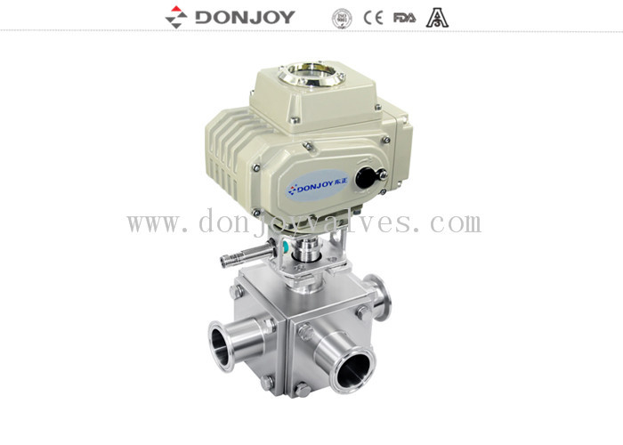 SS316L Elektrische actuator L-poort 1,5