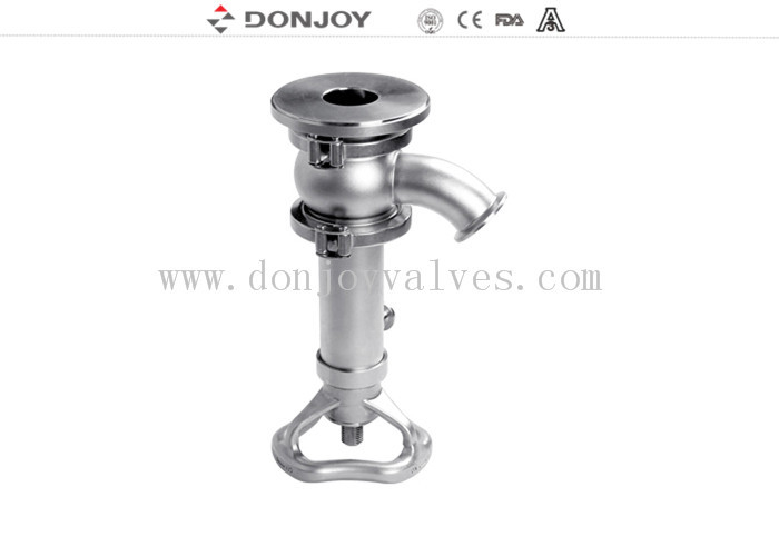 Donjoy Tank Bottom Valve met interne open elleboog