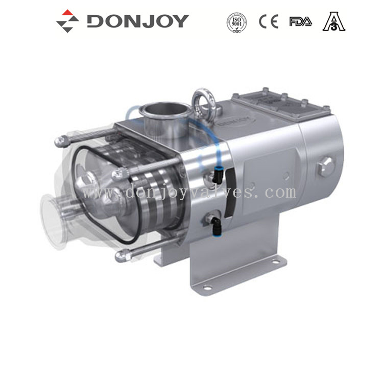 DONJOY-het gas vloeibaar vast lichaam dat van de voedselrang dubbele sanitaire multifunctionele tweeling de schroefpomp mengt van schroefpompen