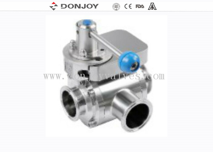 DONJOY Sanitaire 3-weg L-type vlinderkleppen met ILTOP21A31