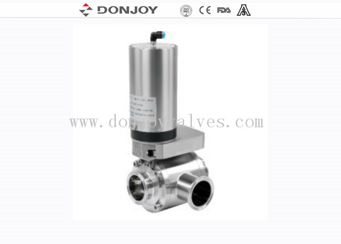 DONJOY Sanitaire 3-weg L-type vlinderkleppen met ILTOP21A31