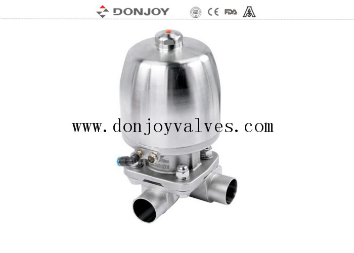 Donjoy T type 3 Way Pneumatische diafragma klep voor de farmaceutische industrie