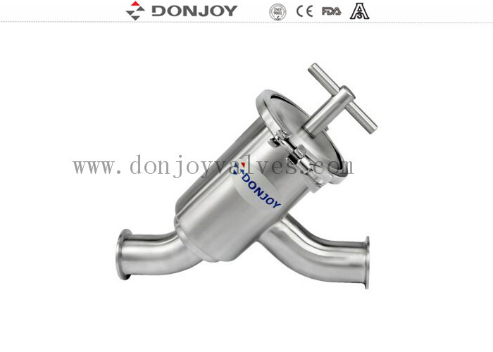 SS316L Y-type filter met 100 mesh / Food Grade strainer