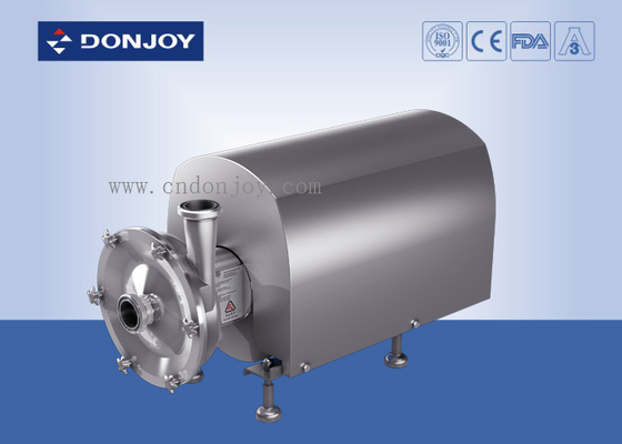 Sanitary Centrifugal High Purity Pumps Fit Cosmetic With Open Impeller