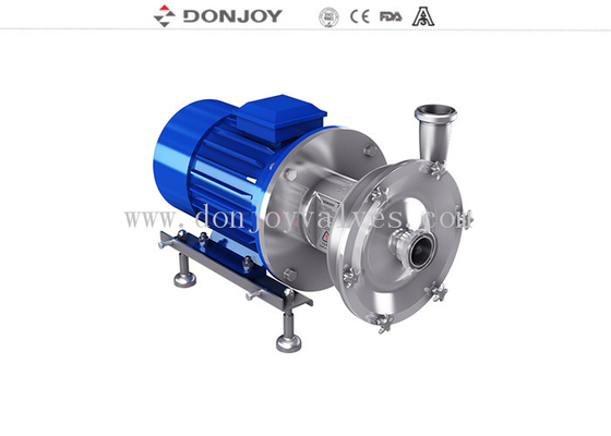 Sanitary Centrifugal High Purity Pumps Fit Cosmetic With Open Impeller