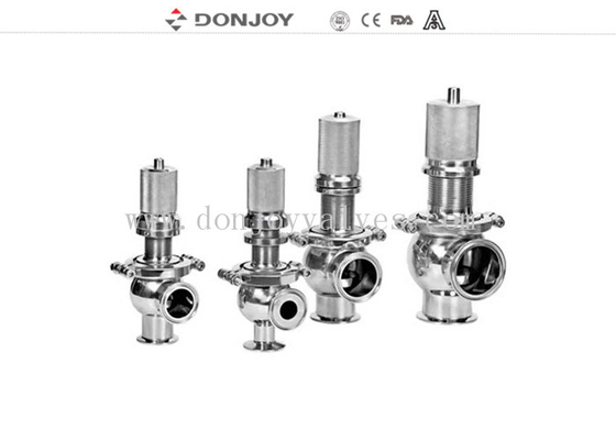 2"  SS316Lmanual pressure safety valve , Relief Valve with Weld Connection