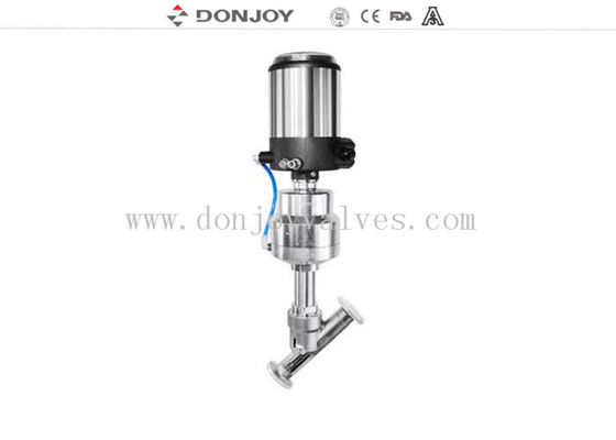 Fluid Regulating Globe angle Seat Valve With stianless steel actuator
