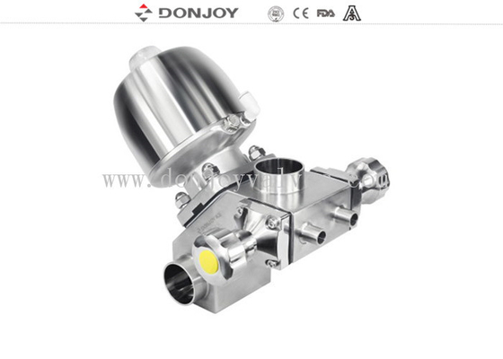 Donjoy multiport Sanitaire diafragma klep voor de farmaceutische industrie met SS316L